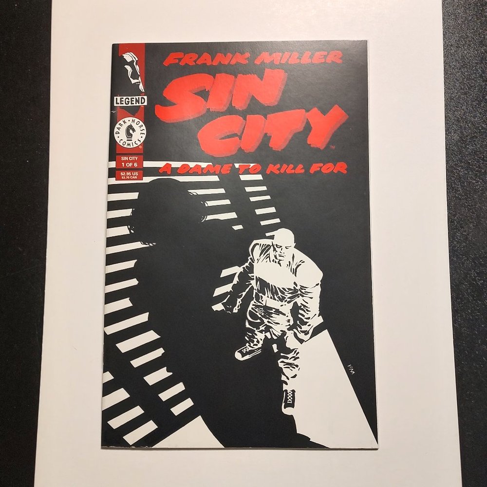 FRANK MILLERS SIN CITY "A DAME TO KILL FOR" #1 FIRST PRINT DARK HORSE 1993